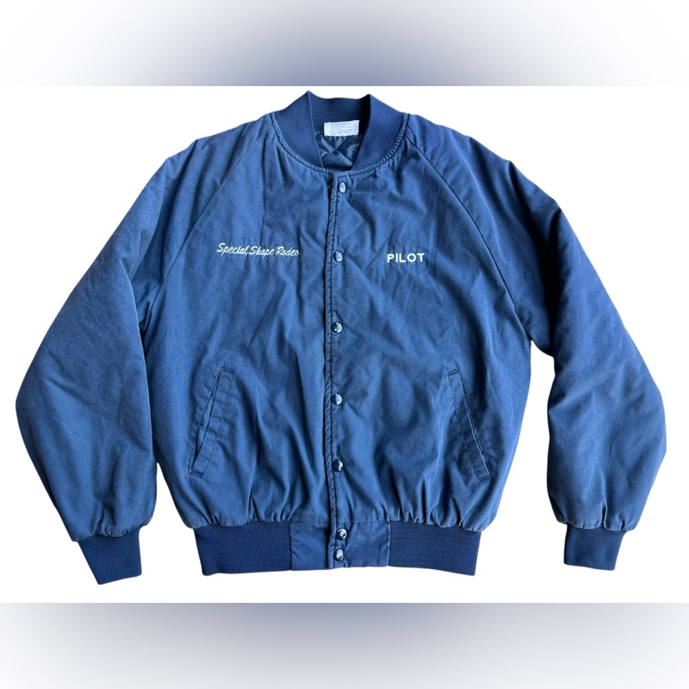 VTG 1991 Hot Air Balloon Fiesta Embroidered M Pilot’s Varsity Jacket USA-Made